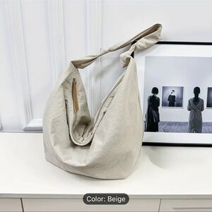 Elegant Cream Shoulder Bag